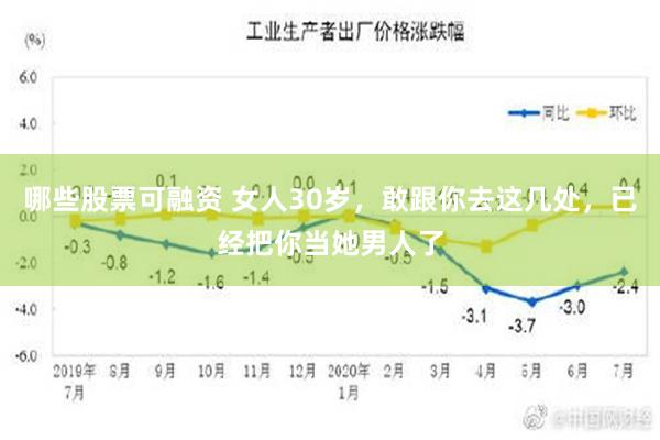 哪些股票可融资 女人30岁，敢跟你去这几处，已经把你当她男人了