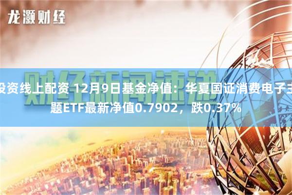 投资线上配资 12月9日基金净值：华夏国证消费电子主题ETF最新净值0.7902，跌0.37%