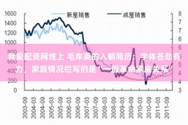 我爱配资网线上 毛岸英的入朝简历：字体苍劲有力，家庭情况栏写的是“一般革命家庭关系”